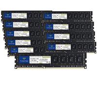 Timetec 80GB Kit (10x8GB) DDR3L / DDR3 1600 MHz (DDR3L-1600) PC3L-12800 / PC3-12800 sin ECC sin búfer 1.35V/1.5V CL11 2Rx8 Dual Rank 240 Pin UDIMM Memoria de computadora