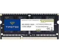 Timetec 8GB DDR3 1600MHz PC3-12800 sin búfer 1,35V/1,5V CL11 2Rx8 Dual Rang 204 Pines SODIMM Ordenador portátil PC RAM módulo actualización