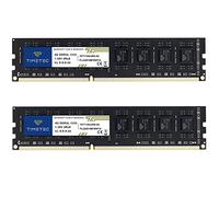Timetec 8GB Kit(2x4GB) DDR3 1333MHz PC3-10600 Non-ECC Unbuffered 1.35V / 1.5V CL9 2Rx8 Dual Rank 240 Pin UDIMM Memoria RAM Módulo para Actualizacion para PC Computadora de Escritorio