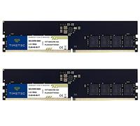 Timetec DDR5 4800MHz PC5-38400 sin búfer sin ECC 1.1V CL40 1Rx8 Rango único Módulo de Memoria RAM (32GB Kit(2x16GB) UDIMM)
