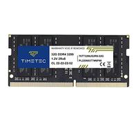 Timetec Módulo de Memoria RAM 32 GB DDR4 3200 MHz Compatible Con Portátiles Dell PC4-25600 Sin ECC Sin Búfer 1,2 V CL22 2Rx8 Doble Rango 260 Pines SODIMM