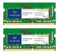 Timetec Premium 16GB Kit(2x8GB) DDR4 2400MHz PC4-19200 Non-ECC Unbuffered 1.2V CL17 1Rx8 Single Rank 260 Pin SODIMM Laptop Notebook PC Computer Memory RAM Module Upgrade