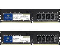 Timetec Premium 16GB Kit(2x8GB) DDR4 2400MHz PC4-19200 No ECC Sin búfer 1.2V CL17 1Rx8 Rango único 288 Pin UDIMM Computadora de Escritorio Memoria RAM Módulo Actualización