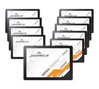 Timetec SSD 3D NAND QLC SATA III 6 GB/s 2,5 Pulgadas 7 mm (0,28") hasta 550 MB/s Velocidad de Lectura SLC Cache Performance Boost Unidad Interna de Estado sólido para PC de Escritorio (10x256GB)