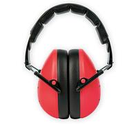 TimeTEX Auris Plus Red - Protección auditiva para niños (11 x 8 cm), color rojo