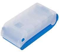 TimeTex Caja para fichas A8, plástico, color azul