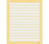 TimeTEX Cuaderno de historias GH2a para principiantes, formato TEX, líneas 4/4/4 mm, línea central gris reforzada, página izquierda para dibujos y ejercicios