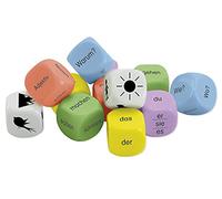 TimeTEX Juego de Dados alemanes (12 Piezas, 20 mm, en Caja)