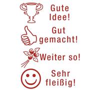 TimeTEX Sello de serigrafía Perpetuum, 4 en 1, buena idea