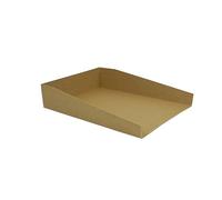 TimeTEX - Set de archivadores Natura A4 | 2 unidades de bandeja para documentos para personalizar y personalizar en A4 | Respetuoso con el medio ambiente | aprox. 22 x 31,5 x 6,5 cm