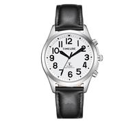 TIMEURE-2210 - Reloj parlante para mujer con números gigantes para encuadernación, personas mayores, personas con discapacidad visual o ancianos, Negro -, Moderno