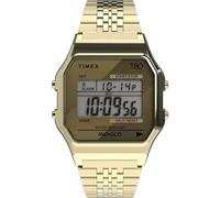 Timex 80 Digital correa de acero reloj para mujer TW2R79200