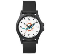 Timex Arena - Reloj para hombre de 40 mm, Miami Dolphins, Negro -