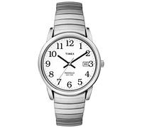 Timex Classic - Reloj de cuarzo para hombres, correa de acero inoxidable, color plata T2H451