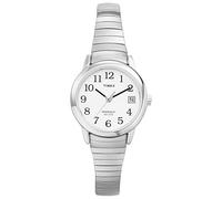 Timex Classic - Reloj de cuarzo para Mujer con correa de Acero Inoxidable, color Plata T2H371