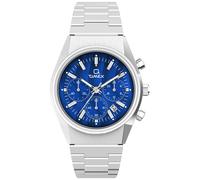 Timex Cronógrafo Q Timex Falcon Eye (40 Mm) Esfera Azul / Brazalete De