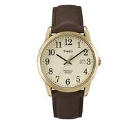 Timex Easy Reader Men's 38mm Date Window Quartz Leather Strap Watch