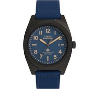 Timex Expedition Capstone - Reloj de Pulsera para Hombre, 39 mm, Color Azul, Dos Piezas, Cierre rápido, Esfera Azul