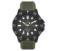 Timex Expedition Gallatin TW4B25400 - Reloj deportivo con esfera verde y correa de silicona verde, 44 mm