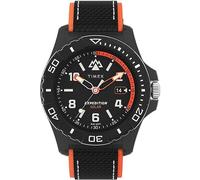 Timex Expedition North - Reloj de 46 mm para hombre, eco-friendly negro, correa de liberación rápida de dos piezas, esfera negra, caja negra TW2V66100