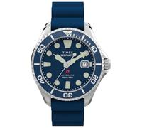 Timex Hombre Analógico Automático Reloj Deep Water Meridian con Correa de Plástico