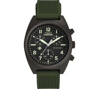 Timex Hombre Cronógrafo Cuarzo Reloj Expedition North Capstone con Correa de Silicona