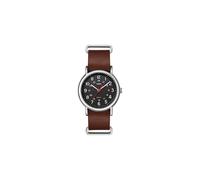 Timex Hombre Weekender Reloj Correa de Cuero TW2R63100 38mm Resistente Al Agua