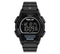 Timex Ironman Classic Reloj para Hombre, Correa de Resina Negra, Esfera Digital, Caja Negra, 42 mm, TW5M64800
