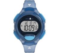Timex Ironman Essential - Reloj para mujer de 34 mm, correa azul, esfera digital, caja azul, Azul