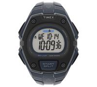 Timex Ironman - Reloj clasico digital para hombre de 45mm con correa de resina azul TW5M48400
