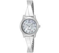 Timex Main Street - Reloj de cuarzo con esfera perlada para mujer
