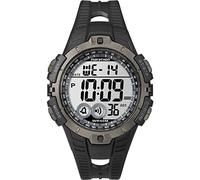 Timex Marathon - Reloj de Cuarzo Unisex, con Correa de Resina, Color Negro T5K802