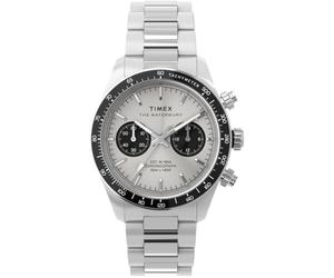 Timex Men's Chronograph Quartz Watch with a Leather Strap Waterbury Heritage