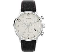 Timex Men's Waterbury Classic Chronograph 40mm Leather Strap Watch