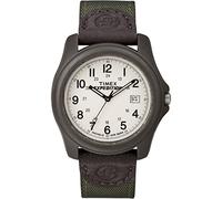 Orologio Timex Expedition da uomo con cinturino in nylon/pelle verde T49101