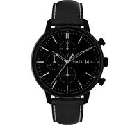 Timex Orologio Main Street 36 mm - Cassa Bicolore con quadrante dorato e cinturino Bicolore TWG062601