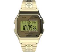 Timex Orologio T80 34 mm - Tono Oro con bracciale in Acciaio inossidabile TW2R79200