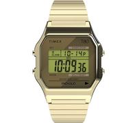 Timex Orologio T80 34 mm - Tono oro con cinturino in acciaio inossidabile TW2R79000