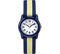 Timex Orologio TIME MACHINES 29mm blu/giallo a righe in tessuto elastico per bambini TW7C05800