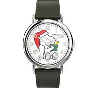 Timex Peanuts Weekender Main Line - Reloj de Pulsera analógico de Cuarzo para Hombre