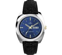 Timex Q Reloj con correa de cuero para caballero TW2W44800