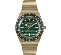Timex Reloj analógico de cuarzo Q Diver Inspiration para mujer