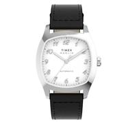 Timex Reloj analógico automático para Hombre Marlin Chatham, Blanco, Correa