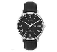 Timex Reloj analógico de Cuarzo Unisex con Correa en TW2U88600, Negro, Pulsera, Negro, Pulsera