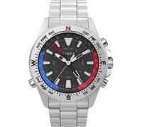 Timex Reloj Analógico para Hombre de Cuarzo con Correa en Acero Inoxidable TW2V41800