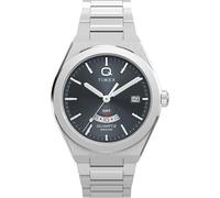 Timex Reloj Analógico para Hombre de Cuarzo con Correa en Acero Inoxidable TW2Y12100VQ