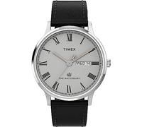 Timex Reloj Analógico para Hombres de Cuarzo con Correa en Cuero TW2W46900VQ