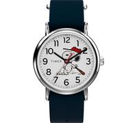 Timex Reloj analógico Peanuts Weekender para Hombre