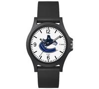 Timex - Reloj Arena de 40 mm para hombre, Vancouver Canucks, Negro -