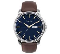 Reloj Timex Classic Premium para hombre 45mm con correa de cuero TW2V79200